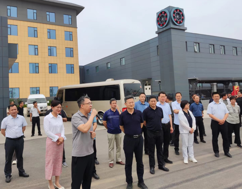 孟津区2024年第三次项目观摩活动--孟津区委副书记、区长常涌涛一行实地调研J9九游会集团轴承